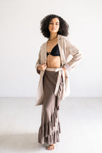 Load image into Gallery viewer, Cedar Brown Wrap Skirt
