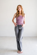 Load image into Gallery viewer, Mauve Ruffle Tank Top