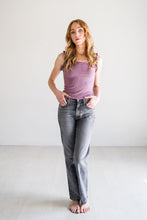 Load image into Gallery viewer, Mauve Ruffle Tank Top
